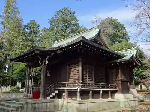 南大谷天神社の本殿・本堂