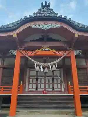 山中八幡宮の本殿・本堂