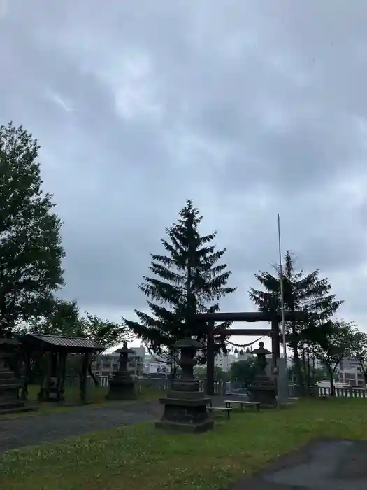 上手稲神社の鳥居