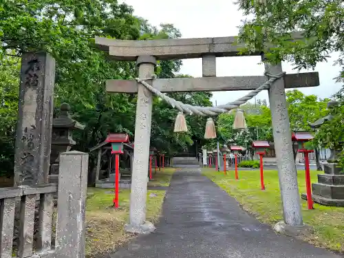 石狩八幡神社の鳥居