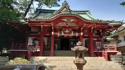 法華経寺の本殿・本堂