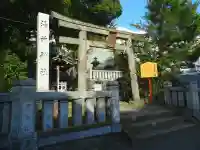 湯前神社の鳥居
