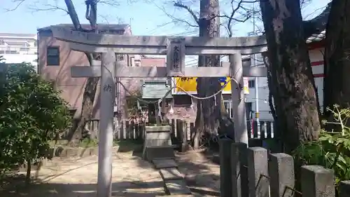 粟津天満神社の鳥居