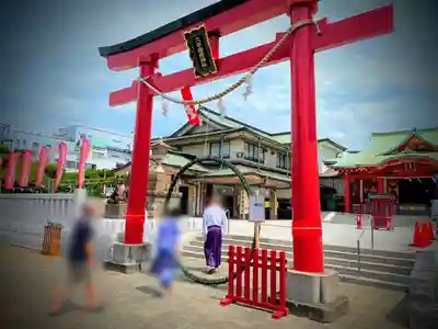 東京羽田 穴守稲荷神社の鳥居