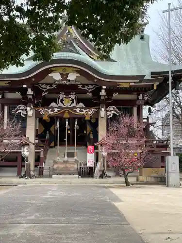 諏訪神社の本殿・本堂