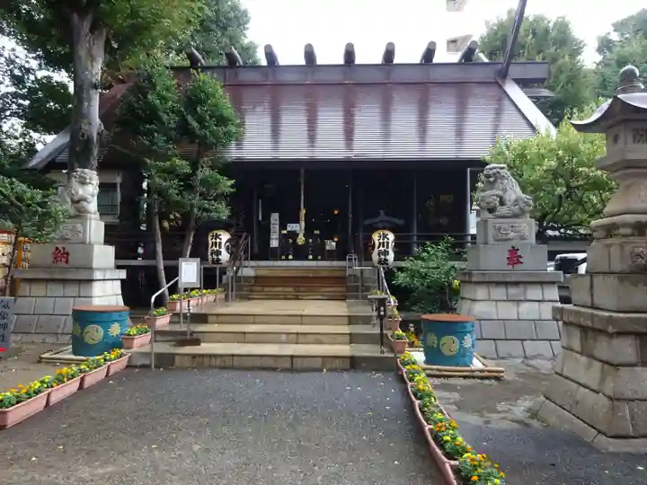 高円寺氷川神社の本殿・本堂