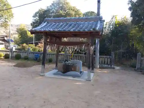 若狭野天満神社の手水舎