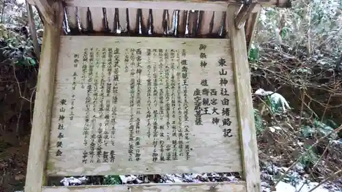 東山神社の歴史