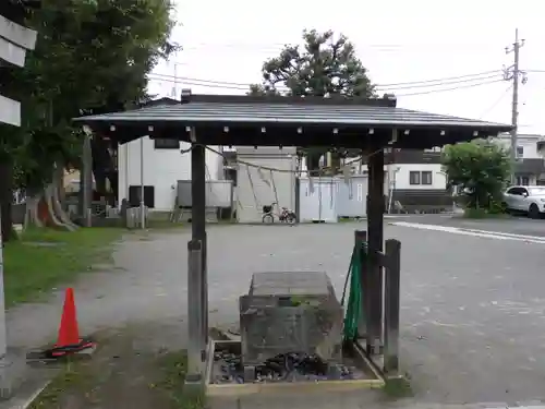 鵜ノ木八幡神社の手水