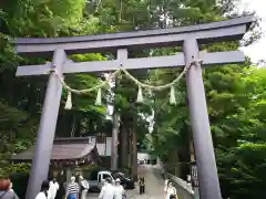 戸隠神社中社の鳥居