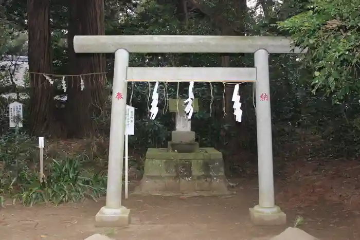 側高神社の鳥居