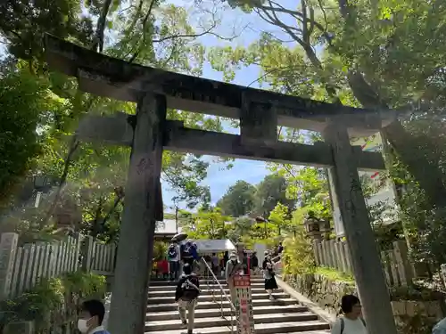 長岡天満宮の鳥居