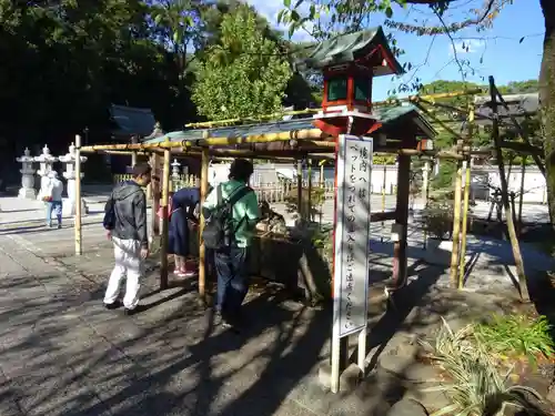 瀧泉寺（目黒不動尊）の手水舎