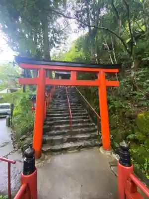 貴船神社の鳥居