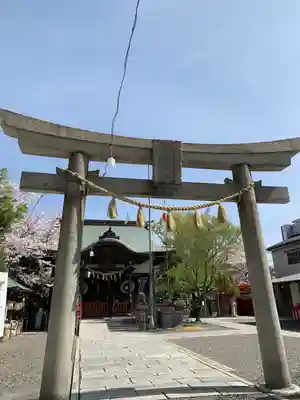 中津瀬神社の鳥居