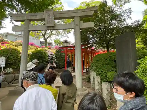 乙女稲荷神社の鳥居