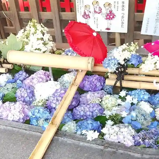 下谷神社の手水舎