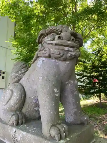 輪厚神社の狛犬