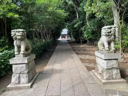 高田天満宮の狛犬