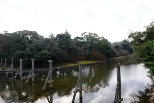 伊勢神宮内宮（皇大神宮）の景色