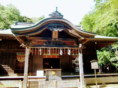 畑子安神社の本殿・本堂