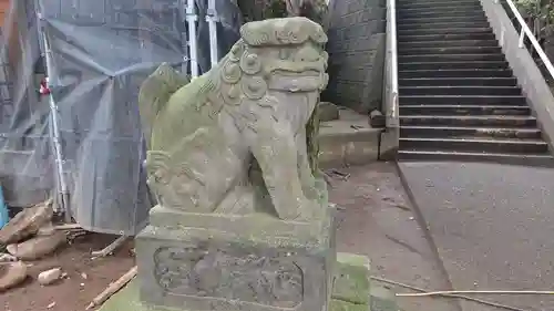 岩槻愛宕神社の狛犬