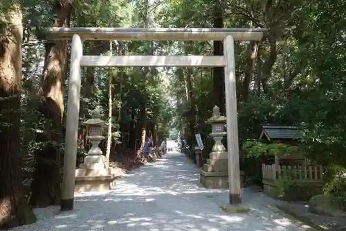 宇太水分神社の鳥居