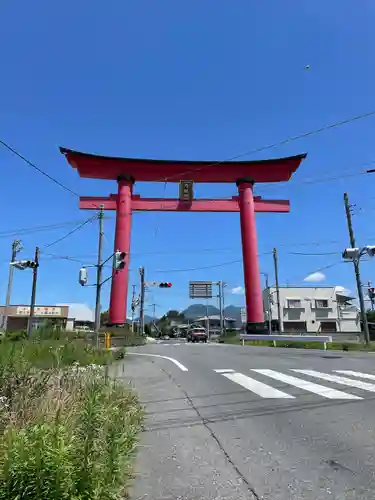 赤城神社の鳥居