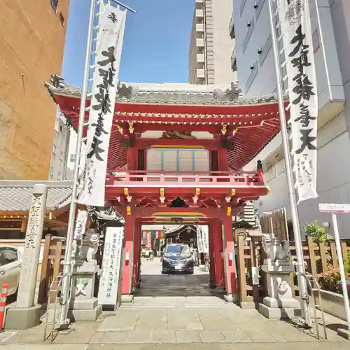 袋町お聖天　福生院の山門・神門