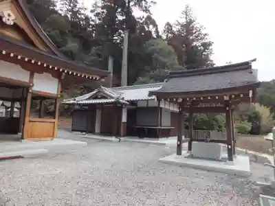 五百井神社の手水舎