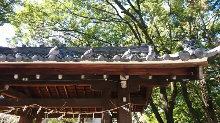 川原神社の動物
