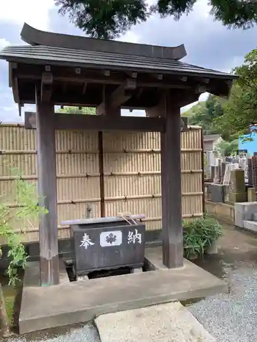 荘厳寺の手水