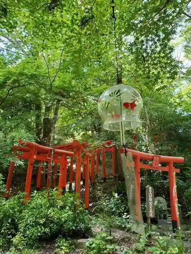 目の霊山　油山寺の鳥居