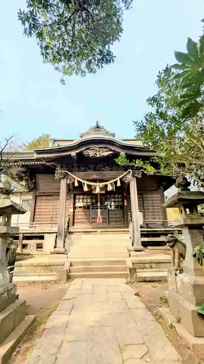 飯綱神社の本殿・本堂