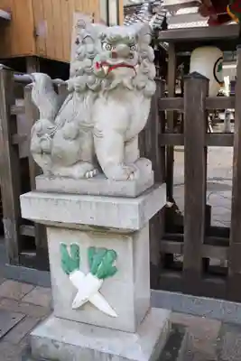 袋町お聖天　福生院の狛犬