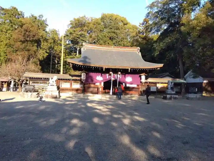 勝部神社の本殿・本堂