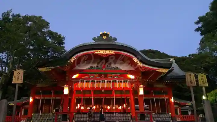 伏見稲荷大社の本殿・本堂