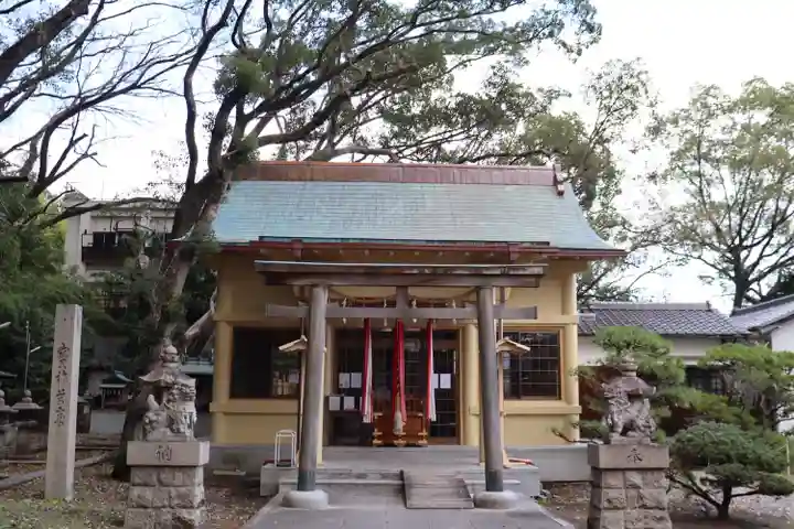 刺田比古神社の本殿・本堂