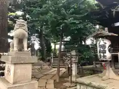 中目黒八幡神社の狛犬