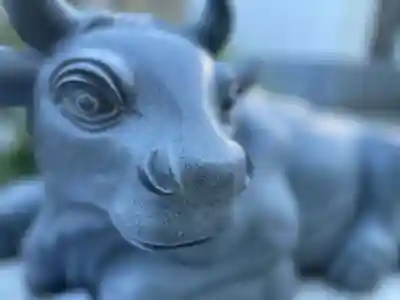 成子天神社の狛犬