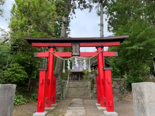 滝口神社の鳥居