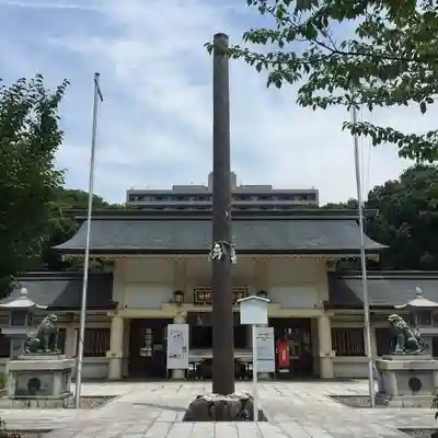 愛知縣護國神社の本殿・本堂