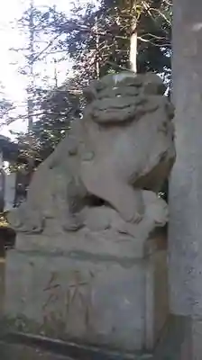 八王子神社の狛犬