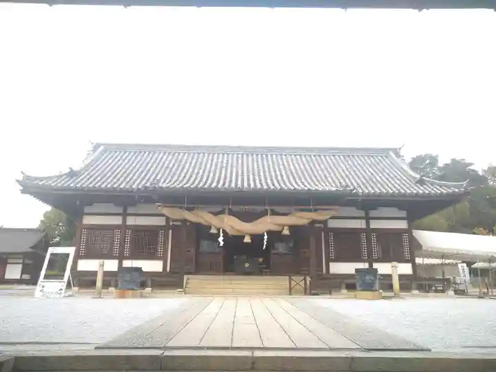 阿智神社の本殿・本堂