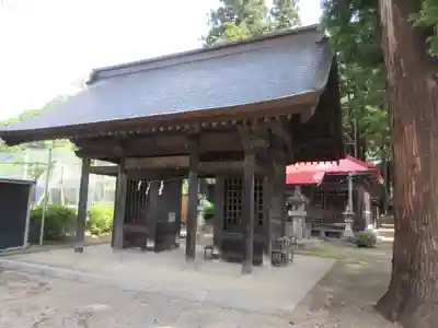 初鹿野諏訪神社の山門・神門