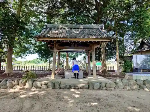 三明神社の手水