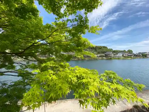 與止日女神社の景色