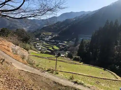 二上神社の景色