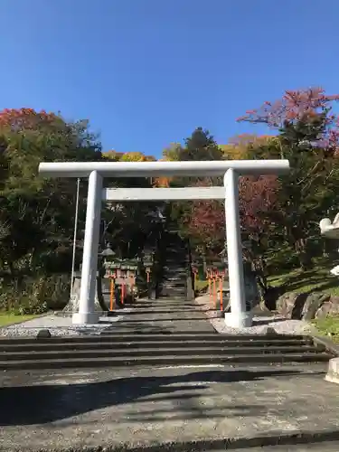 夕張神社の鳥居