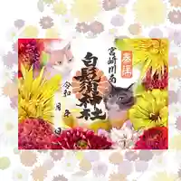 白鬚神社の御朱印